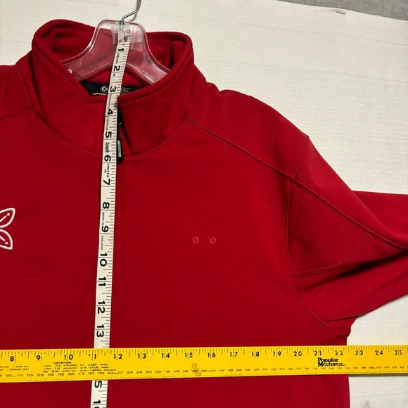CORE 365 by North End Red Jacket Full Zip Mock Collar M/M LIKE NEW - Picture 10 of 14